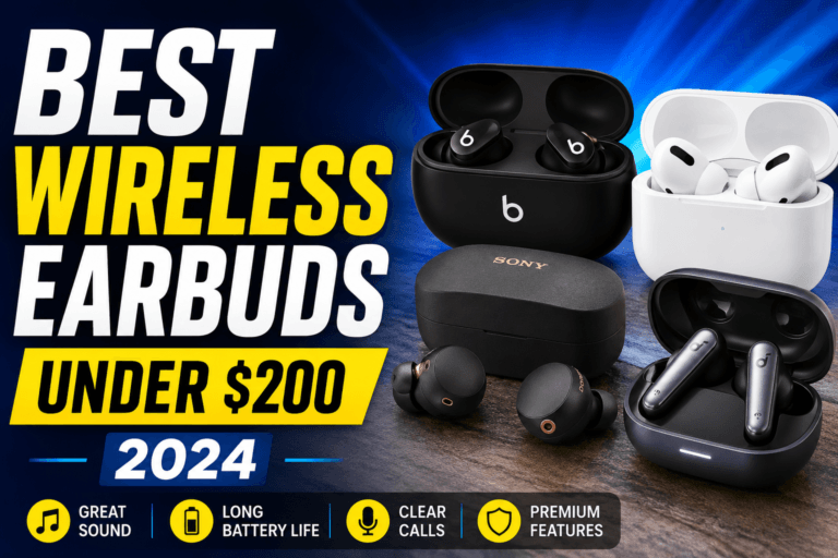 best wireless earbuds under 200 dollars 2024