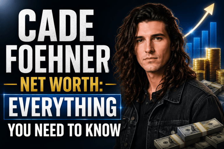 cade foehner net worth