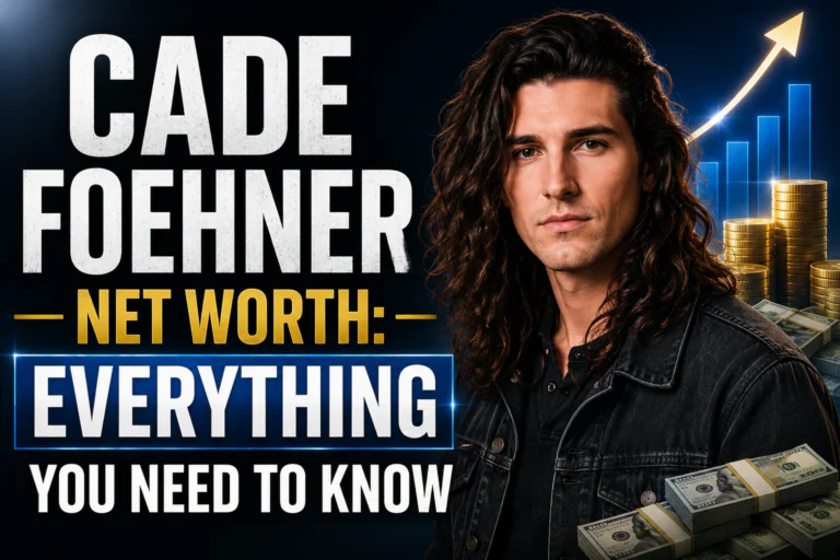 cade foehner net worth