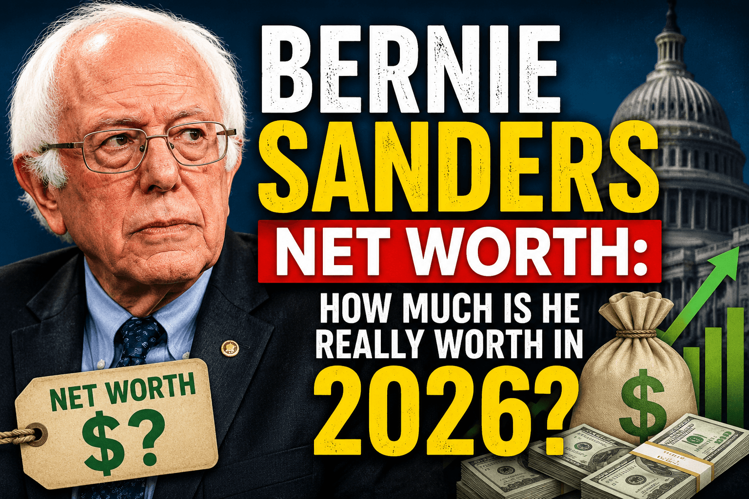 bernie sanders net worth