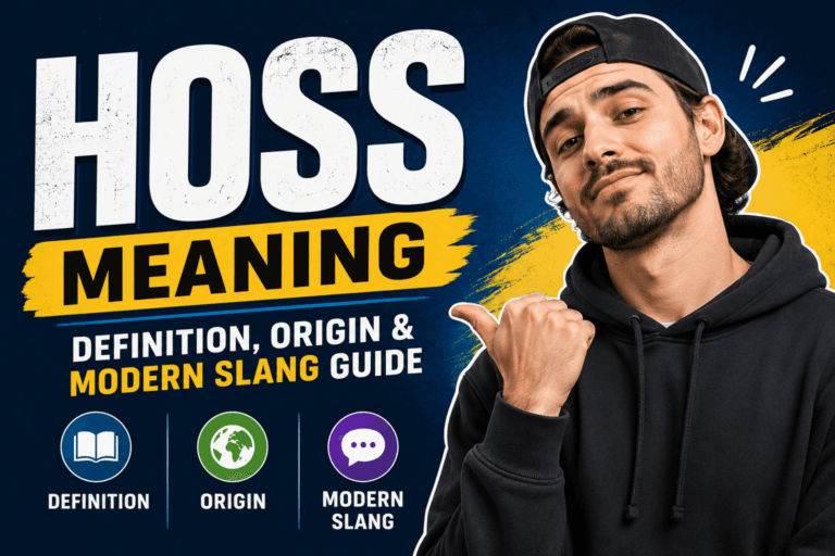 hoss meaning