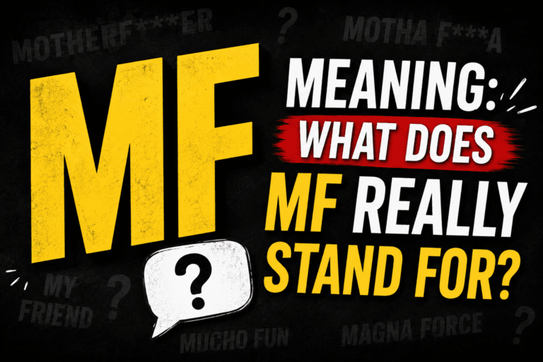 mf meaning